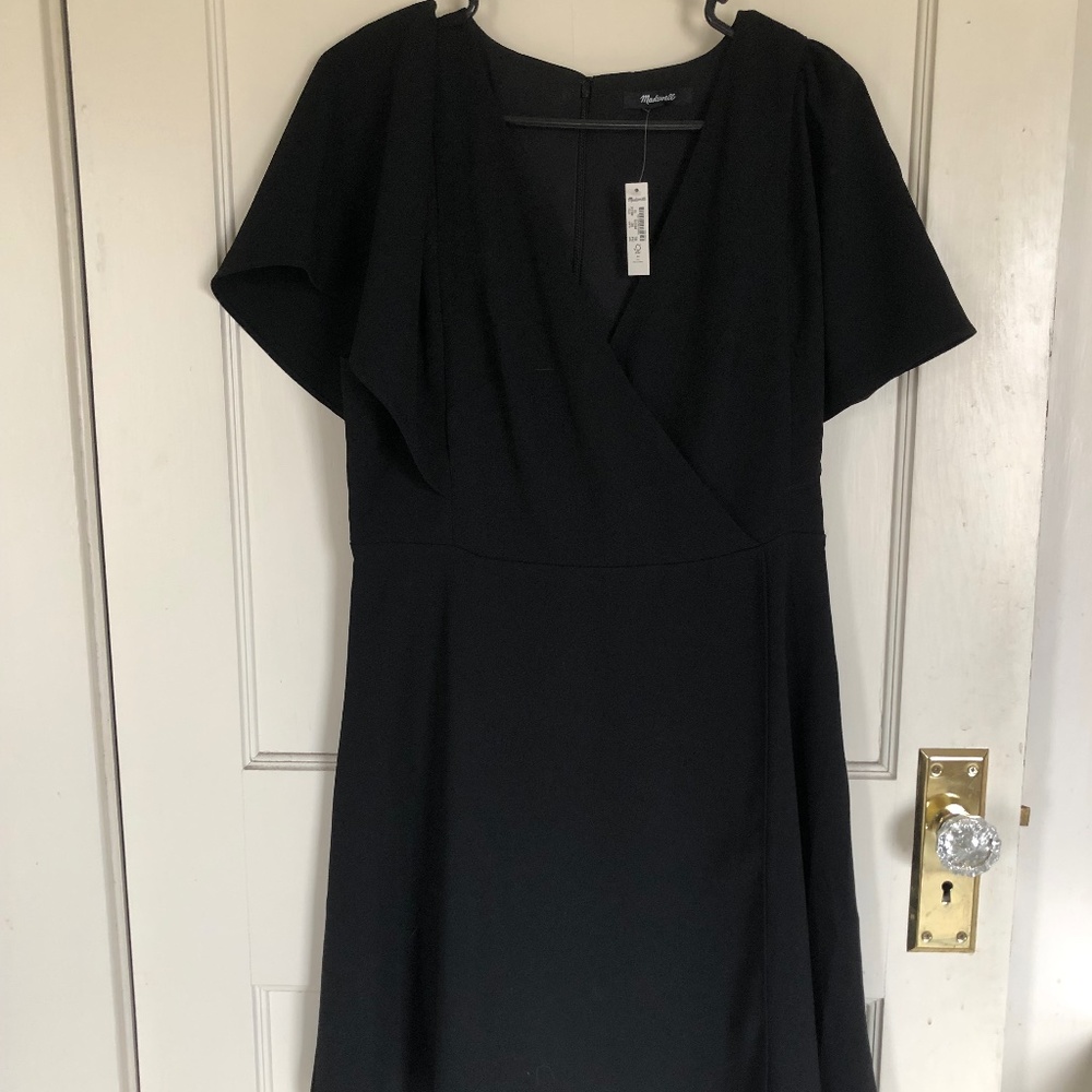 NWT Madewell Black Dress